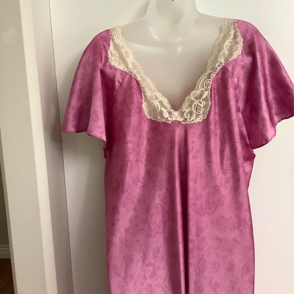 Vintage satin nightie XXL - Picture 7 of 11